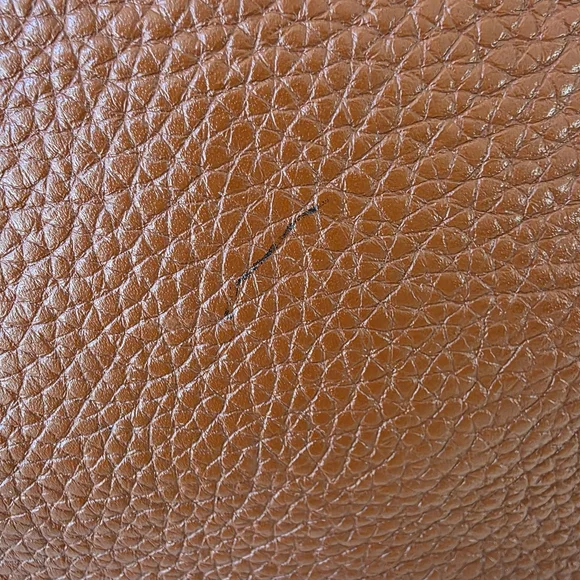 Tory Burch Brown Leather Tote Bag - Picture 6 of 13